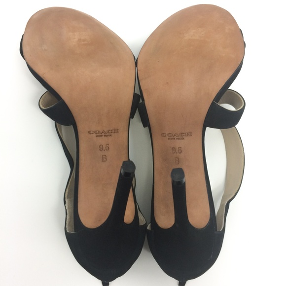 COACH Halsey Nubuck Heels - Picture 8 of 8